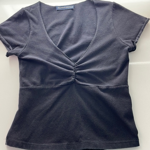 Brandy Melville Tops - Black Brandy Melville gina top